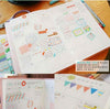 Cartoon DIY Photo Sticker Calendar Paper Sticker