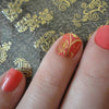 Gold Silver 3D Nail Art Stickers