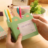 Cute Hard Shell Notepad Combination Memo Pads Multicolor