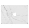 White Marble Grain Full Body Cover Laptop Decal Stickers