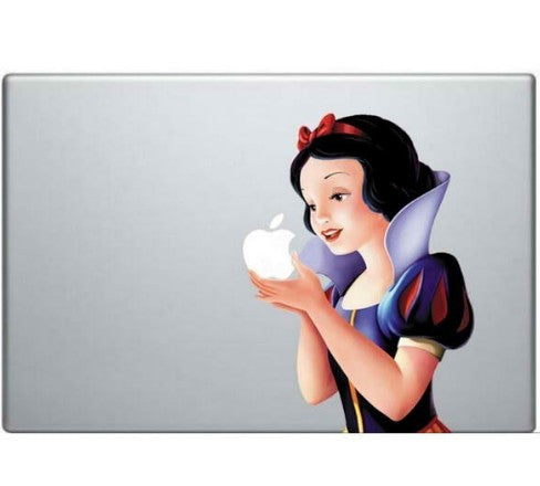 Snow White Vinyl Personality Decal Laptop Sticker