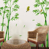 Removable Green Bamboo Forest Depths Wall Sticker