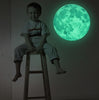 3D Luminous Planet Wall Stickers World Moonlight Glow In The Dark