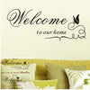 Welcome To Our Home Quote Wall Decals