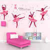 DIY Wall Decor Ballet Girls Art Wall Stickers