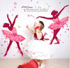 DIY Wall Decor Ballet Girls Art Wall Stickers