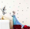 Elsa Wall Stickers For Kids Rooms Decoration