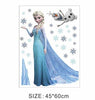 Elsa Wall Stickers For Kids Rooms Decoration