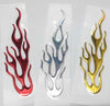 Flame 3D PVC Car Sticker for Rearview Mirror Motorcycle Sticker