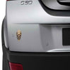 3D Skull Zinc Alloy Metal Car Motorcycle Sticker