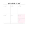 Daily Weekly Monthly Desk Diary Planner Stickers