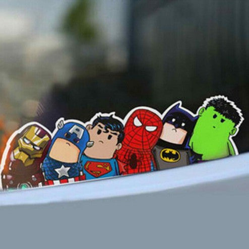 The Avengers Wry Neck Reflective Styling Sticker Motorcycle Car Decal